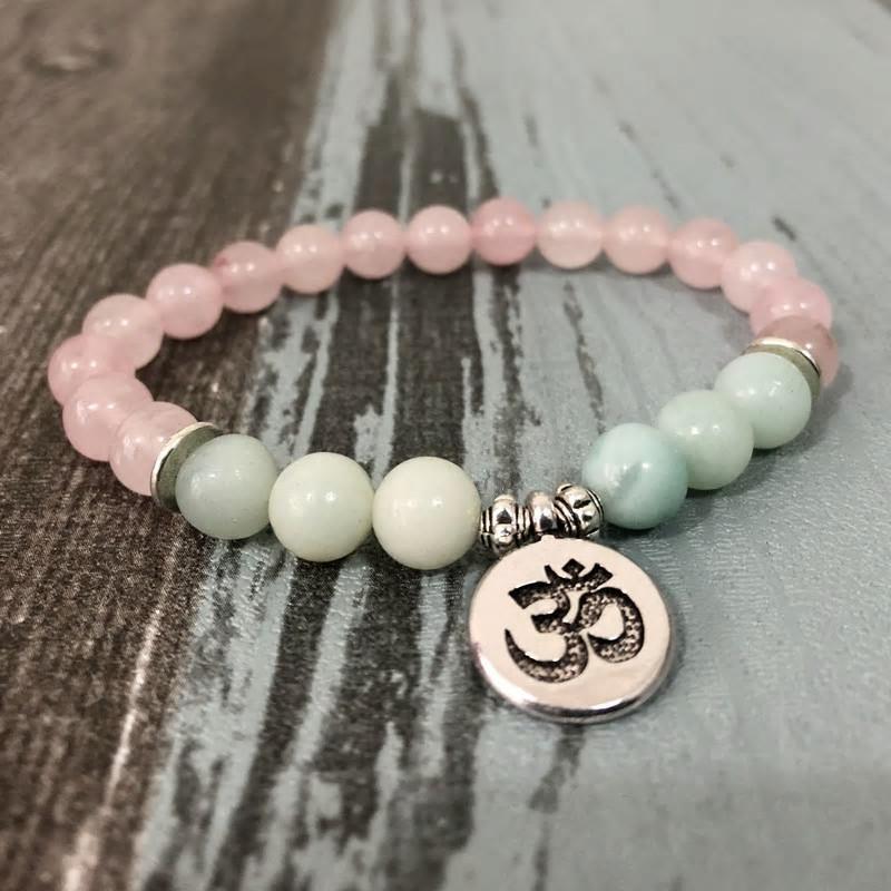 Buy Certified & Energised Bracelet for Stress, Calm, Peace, Love - Rose  Quartz & Amethyst Online - Know Price and Benefits — My Soul Mantra